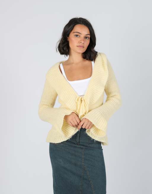 Vintage PHARD S knitted jumper in yellow