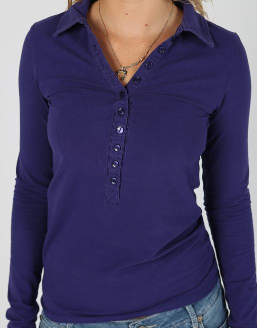 Vintage PHARD S long sleeve top in purple, 4 of 4