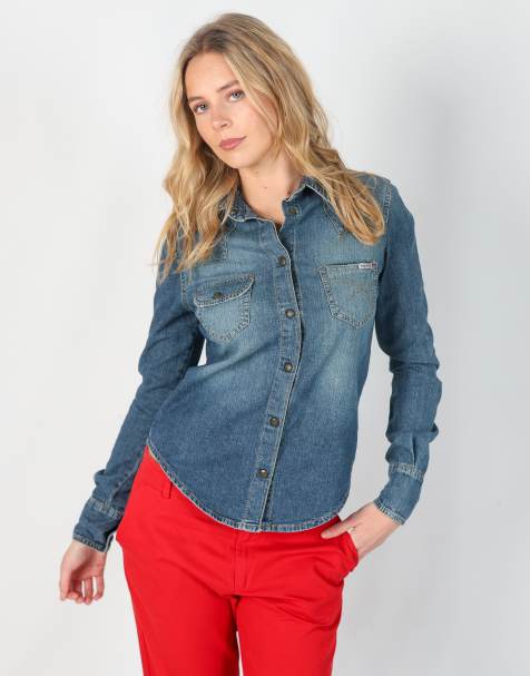 Vintage PHARD S shirt in blue - view 1