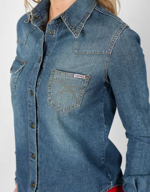 Vintage PHARD S shirt in blue, 2 of 4