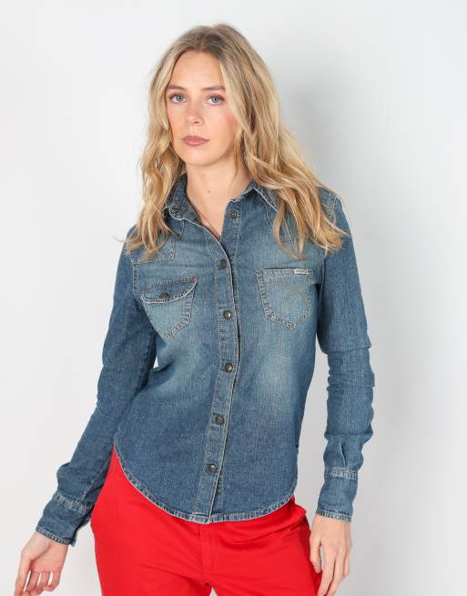 Vintage PHARD S shirt in blue, 4 of 4