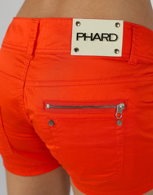 Vintage PHARD S woven shorts in coral, 4 of 4