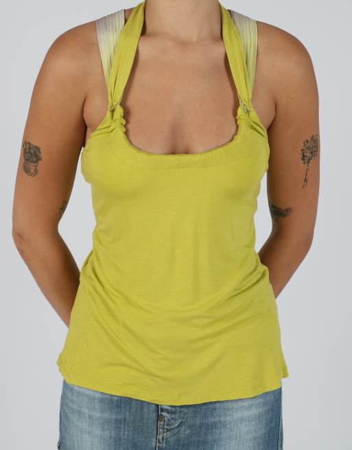 Vintage PHARD S woven vest in light green, 4 of 4