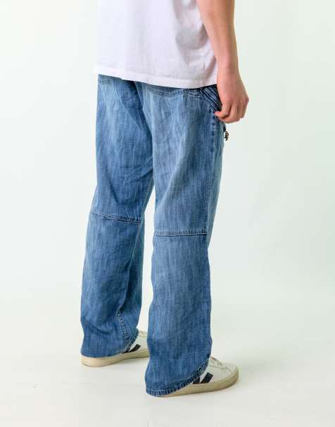 Vintage Phat Farm 38x32 Denim Hip Hop Jeans Blue - view 1