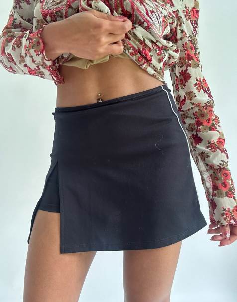 Vintage Pimkie mini skirt in black - view 1