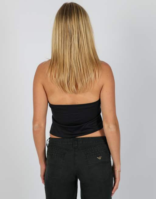 Vintage Pimkie S cami in black, 2 of 4