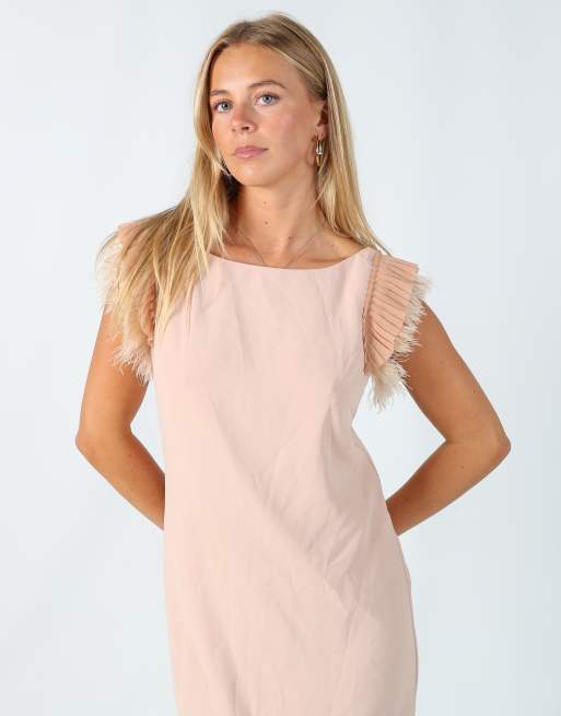 strapless open back dress Valensole Midi Dress