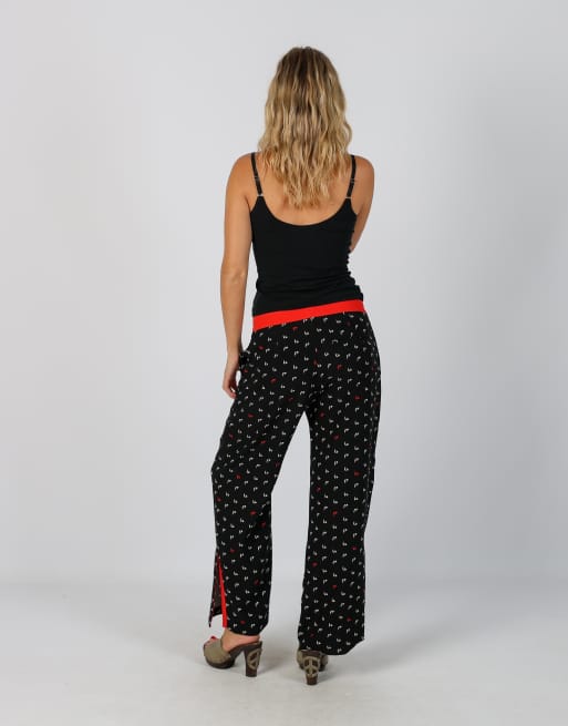 Vintage Pinko S woven trousers in black, 3 of 4