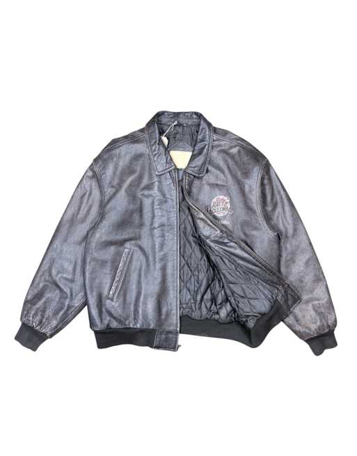 Vintage Planet Hollywood Orlando Leather Jacket, 3 of 4