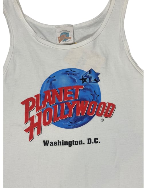 Vintage Planet Hollywood Washington Graphic Tanktop, 2 of 3