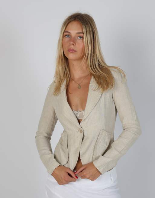 Vintage Pois S blazer in beige