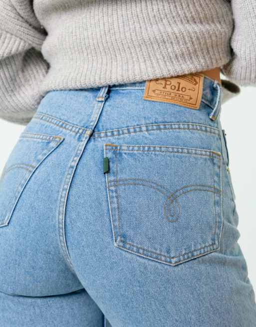 Vintage Polo Jeans Ralph Lauren 26x30 Denim Jeans Blue