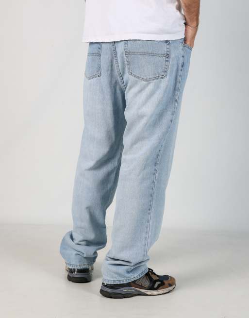 Vintage Polo Jeans Ralph Lauren 32x31 denim jeans in light blue