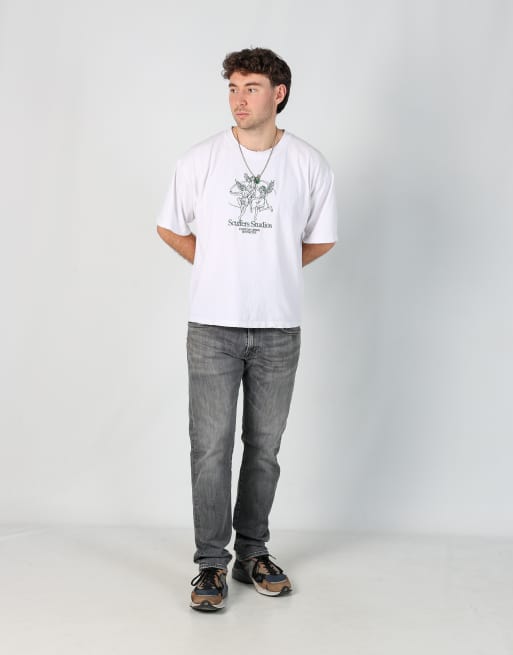 Vintage Polo Jeans Ralph Lauren 33x32 denim jeans in grey