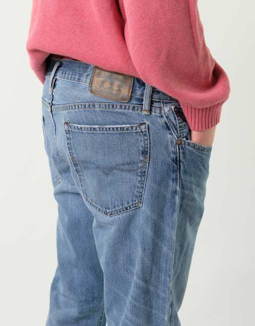 Vintage Polo Jeans Ralph Lauren 36x30 Denim Jeans Blue