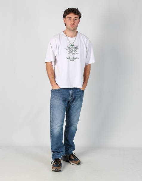 Vintage Polo Jeans Ralph Lauren 36x30 denim jeans in blue - view 1