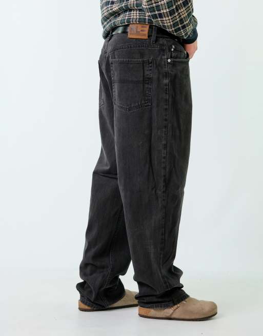 Vintage Polo Jeans Ralph Lauren 36x32 Denim Jeans Black | ASOS