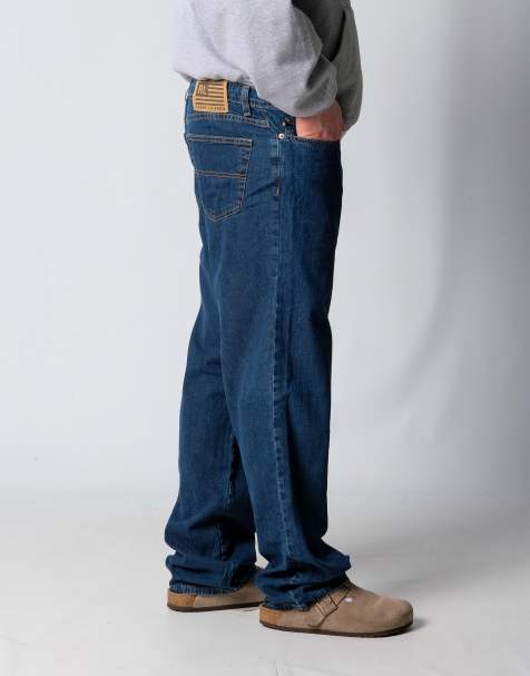 Vintage Polo Jeans Ralph Lauren 36x34 Denim Jeans Blue - view 1