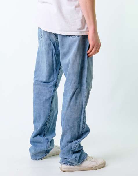 Vintage Polo Jeans Ralph Lauren 38x32 Denim Jeans Blue - view 1