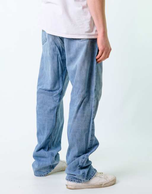 Vintage Polo Jeans Ralph Lauren 38x32 Denim Jeans Blue
