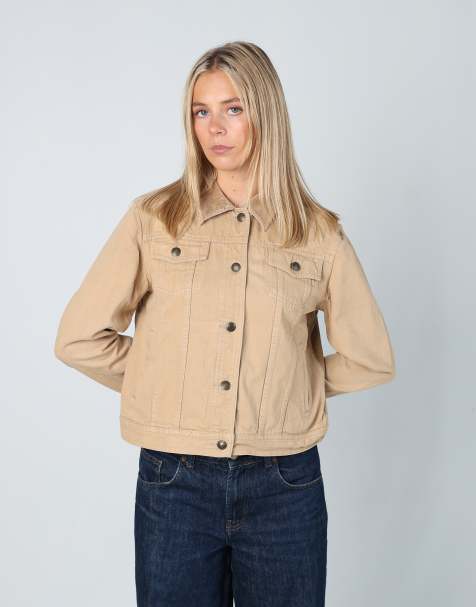 Vintage Polo Jeans Ralph Lauren l denim jacket in tan - view 1