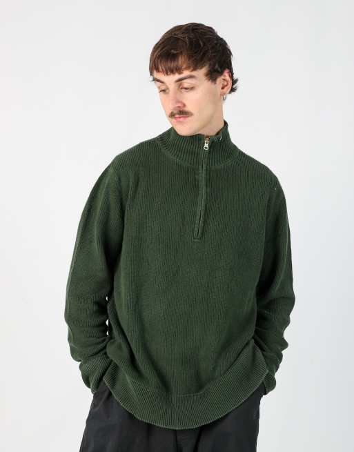Vintage Polo Jeans Ralph Lauren l knit sweatshirt in dark green