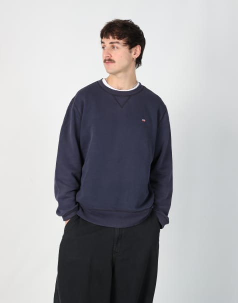 Vintage Polo Jeans Ralph Lauren m sweatshirt in navy blue - view 1