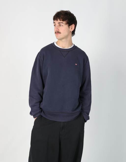 Vintage Polo Jeans Ralph Lauren m sweatshirt in navy blue