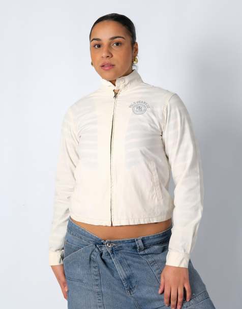 Vintage Polo Jeans Ralph Lauren XS Light Jacket Cream - view 1