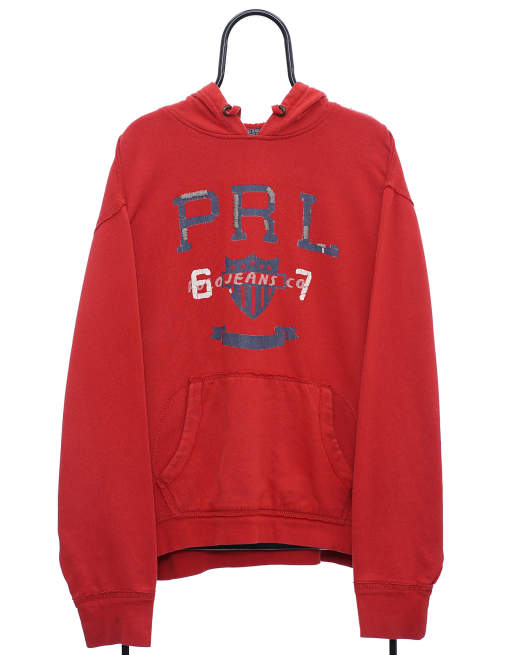 Vintage Polo Jeans size XL hoodie in red