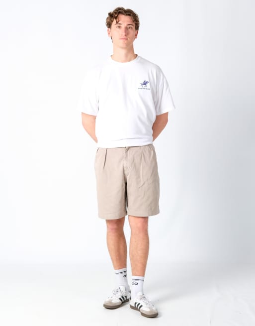 Vintage Polo Ralph Lauren 30x21 Canvas Cargo Shorts Tan