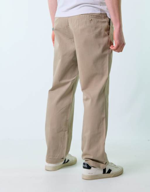 Vintage Polo Ralph Lauren 32x30 Woven Straight Pants Tan