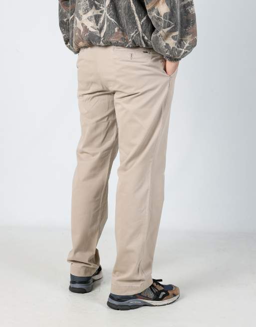 Vintage Polo Ralph Lauren 33x32 woven straight pants in beige