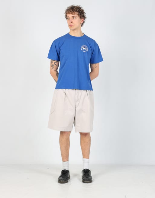 Vintage Polo Ralph Lauren 34x20 canvas cargo shorts in beige