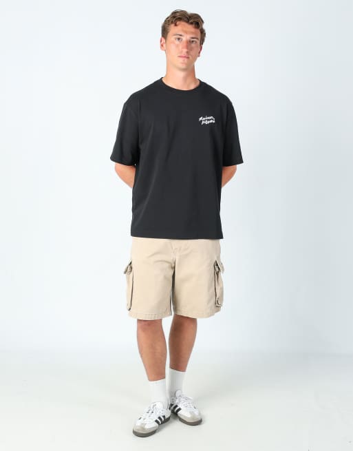 Vintage Polo Ralph Lauren 34x21 canvas cargo shorts in tan, 2 of 4