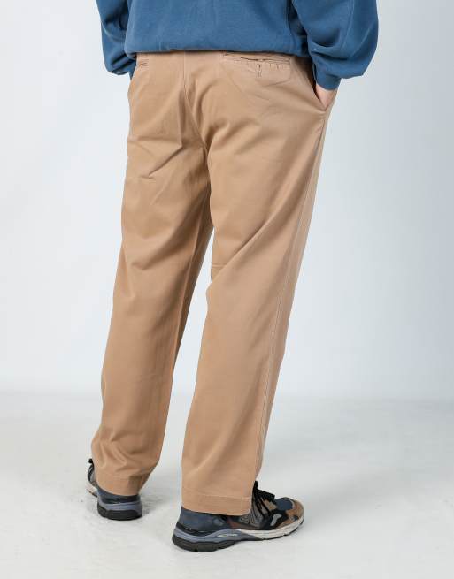 Vintage Polo Ralph Lauren 34x30 woven straight pants in tan, 2 of 4
