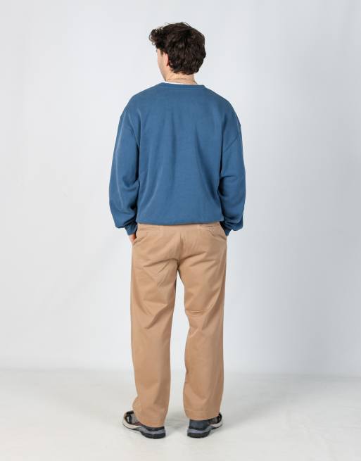 Vintage Polo Ralph Lauren 34x30 woven straight pants in tan, 3 of 4