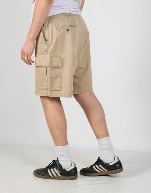 Vintage Polo Ralph Lauren 35x20 canvas cargo shorts in tan, 4 of 6