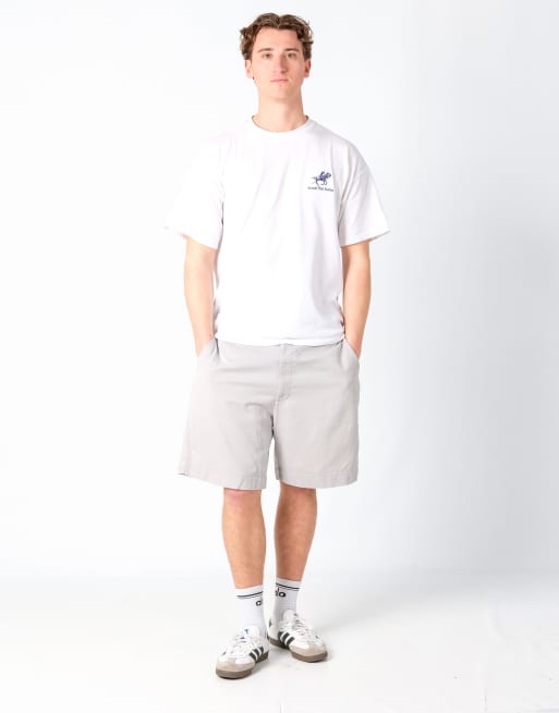 Vintage Polo Ralph Lauren 36x21 Canvas Cargo Shorts Ivory