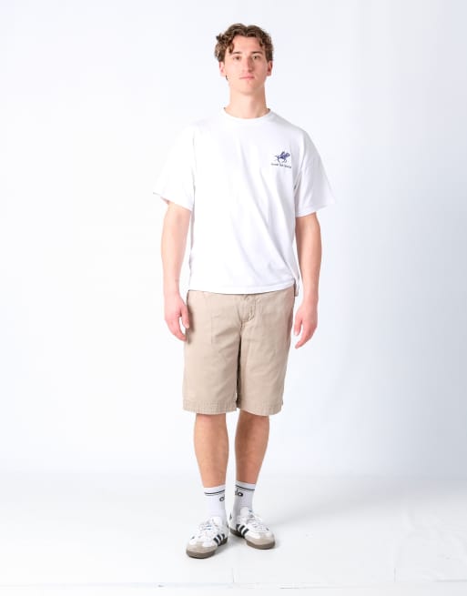 Vintage Polo Ralph Lauren 36x21 Canvas Cargo Shorts Tan