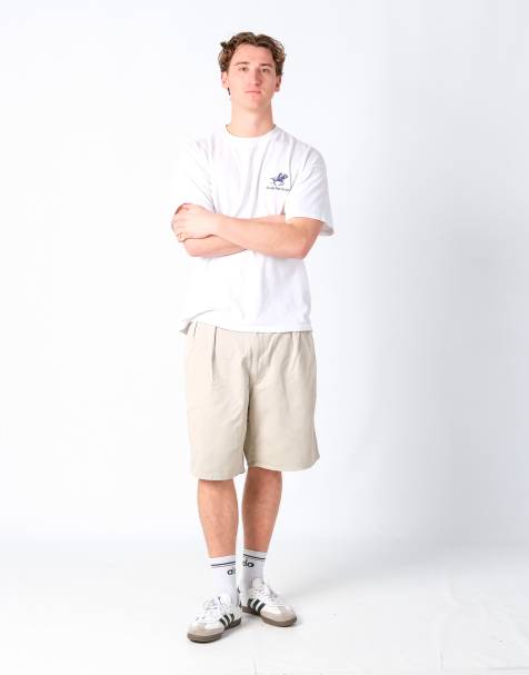 Vintage Polo Ralph Lauren 36x21 Canvas Cargo Shorts Tan - view 1