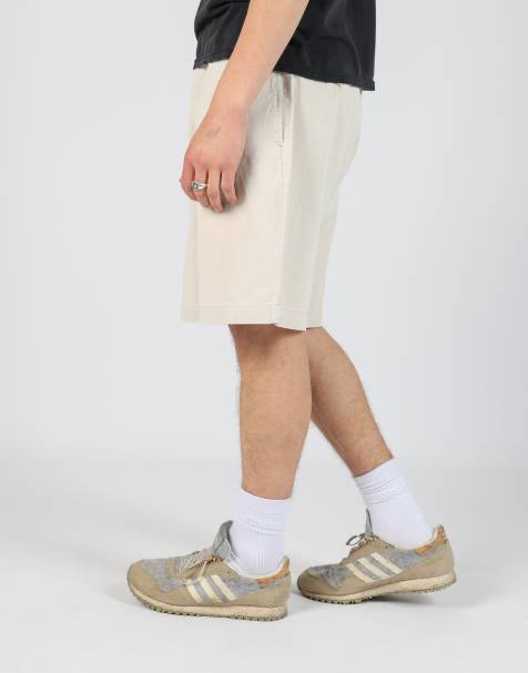 Vintage Polo Ralph Lauren 36x21 woven straight shorts in beige - view 1