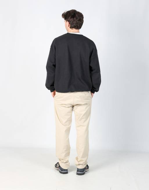 Vintage Polo Ralph Lauren 36x32 woven straight pants in cream, 3 of 4