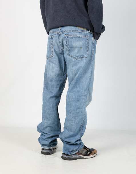 Vintage Polo Ralph Lauren 36x34 denim jeans in light blue - view 1