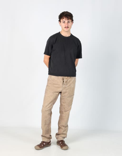 Vintage Polo Ralph Lauren 36x34 woven cargo pants in tan