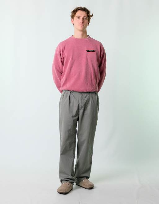 Vintage Polo Ralph Lauren 36x34 Woven Straight Pants Grey