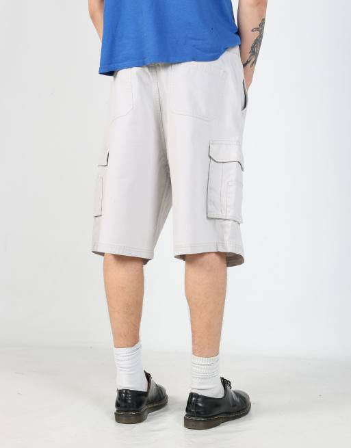 Vintage Polo Ralph Lauren 38x23 canvas cargo shorts in beige