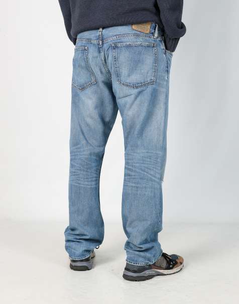 Vintage Polo Ralph Lauren 38x32 denim jeans in blue - view 1