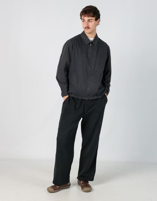 Vintage Polo Ralph Lauren 40x30 woven baggy pants in black