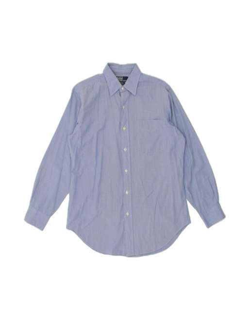 Vintage Polo Ralph Lauren Andrew Shirt Size 15 Medium In Blue